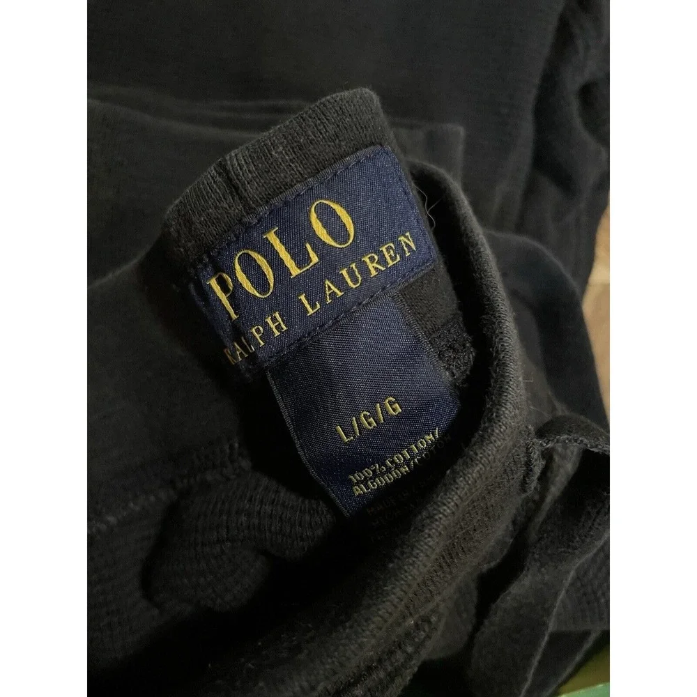 Polo Ralph Lauren Pants Sleep Jogger Waffle Knit Thermal Lounge‎ Lot Of 2 Large